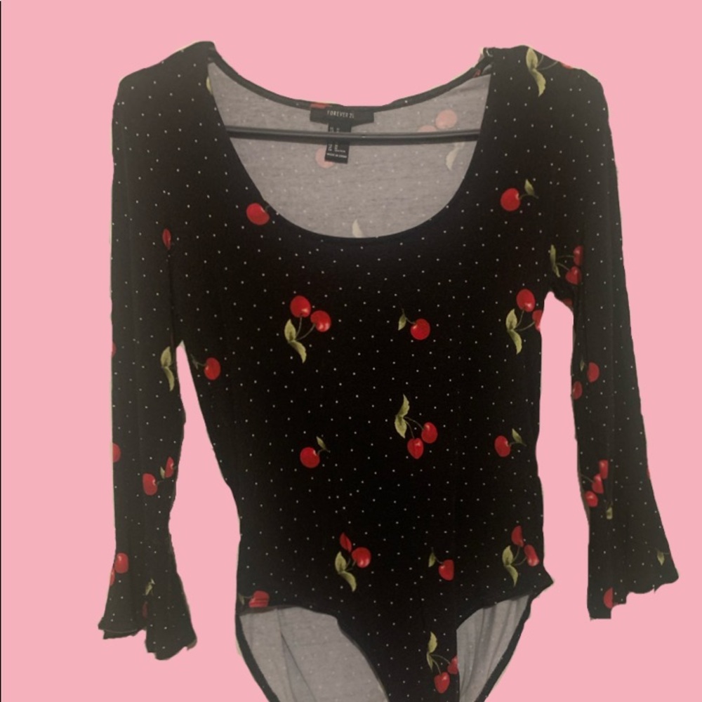 F21 Flared Arm Bodysuit
